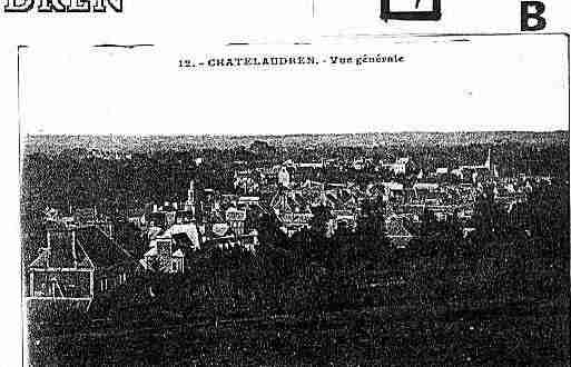 Ville de CHATELAUDREN Carte postale ancienne